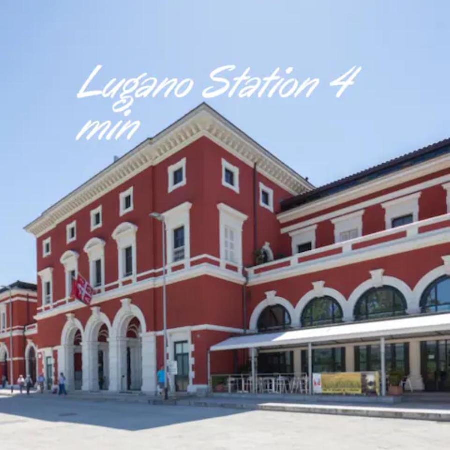 Duplex Loft In Lugano Center With Garden, Wi-Fi -By Easylife Swiss Apartment Exterior photo